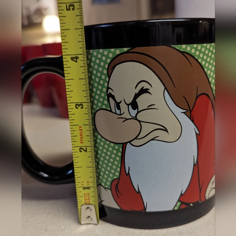 Disney Store Exclusive Grumpy large coffee tea mug